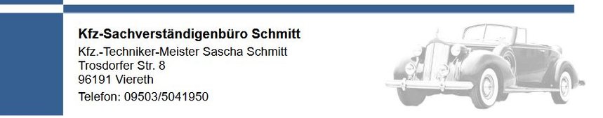 KFZ-Sachverständigen Büro Schmitt