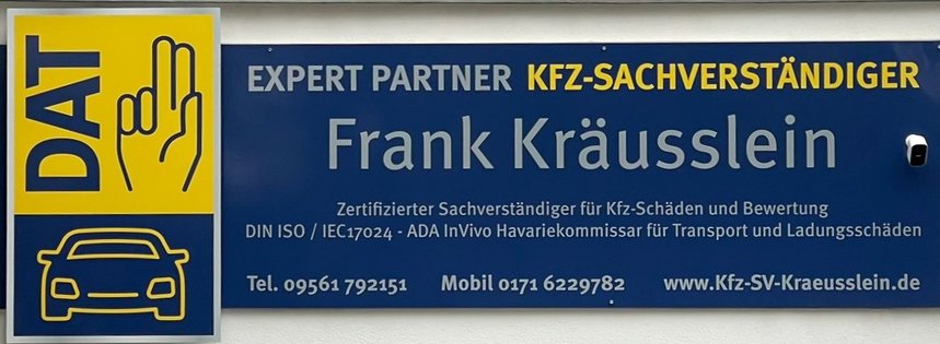 Kfz-Sachverständigen Büro
Frank Kräusslein 
