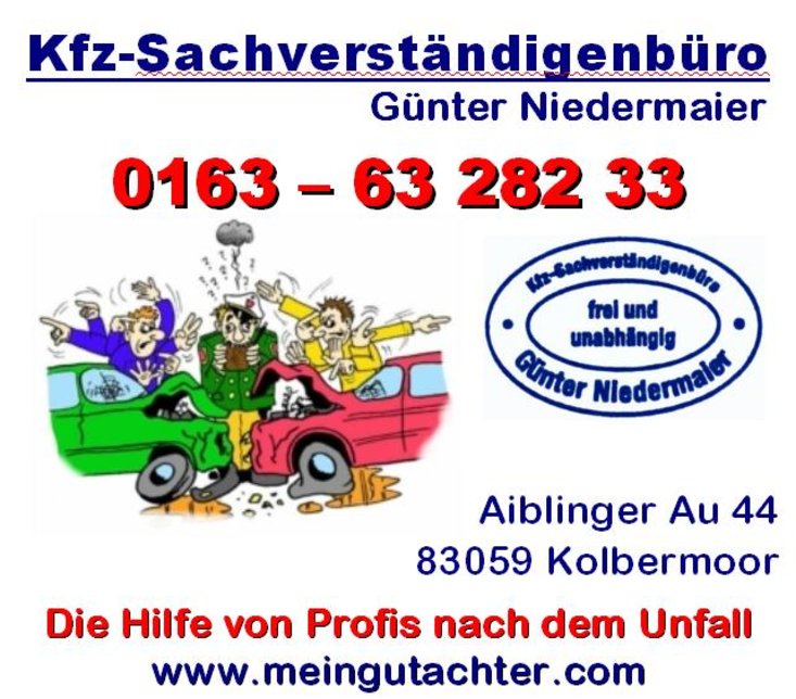 Sachverständigenbüro
Günter Niedermaier