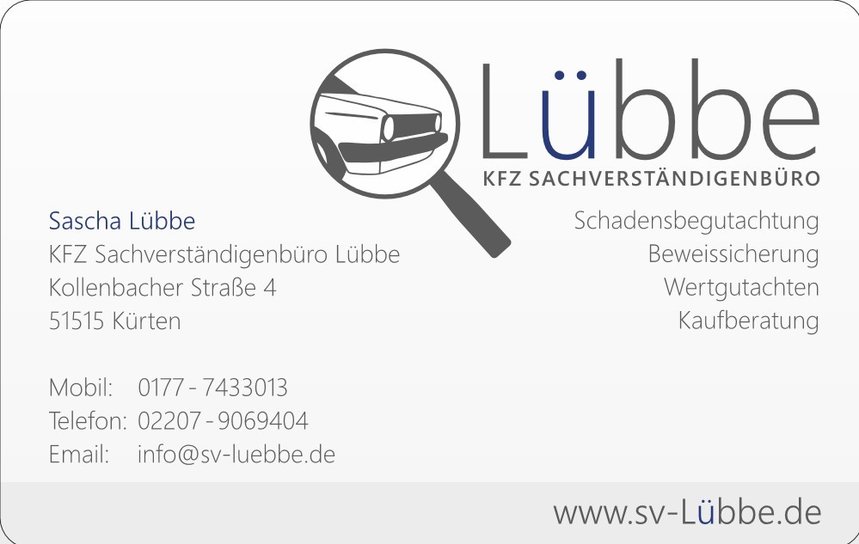 KFZ-Sachverständigenbüro Lübbe