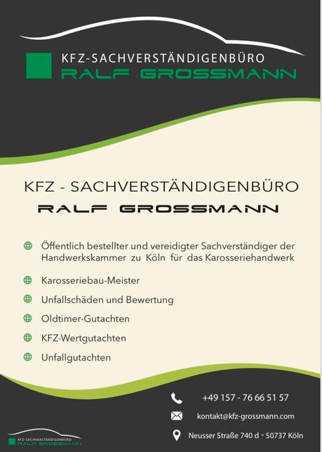 Kfz-Sachverständigenbüro Ralf Grossmann